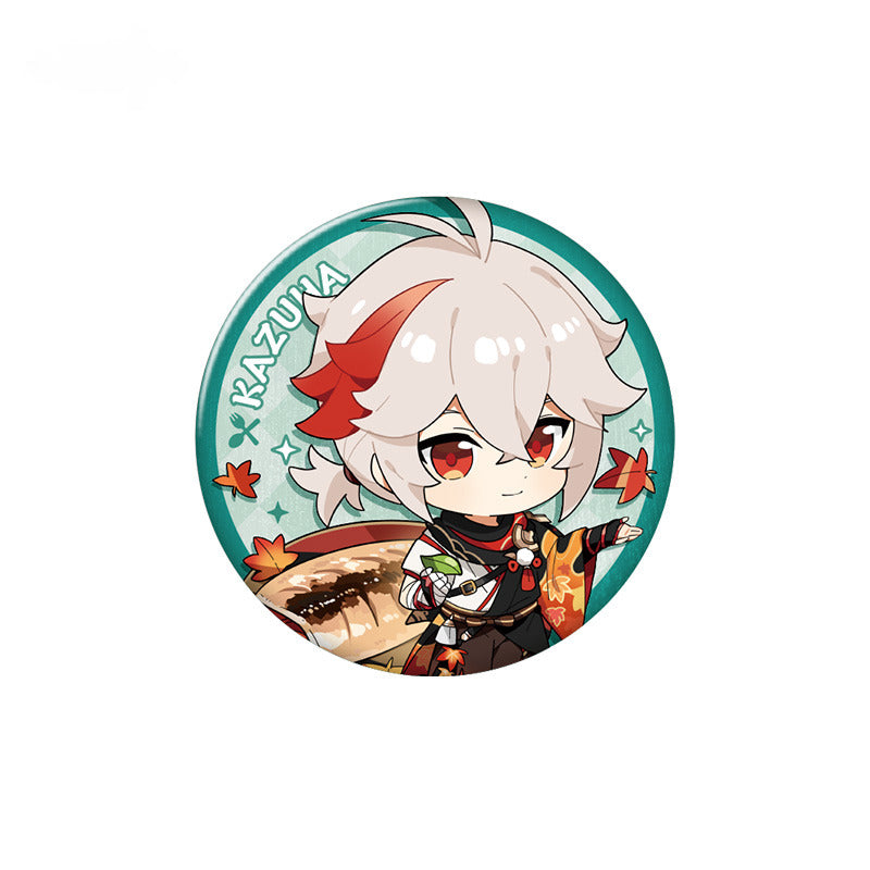 Genshin Impact Character Badge Yummy Party Theme