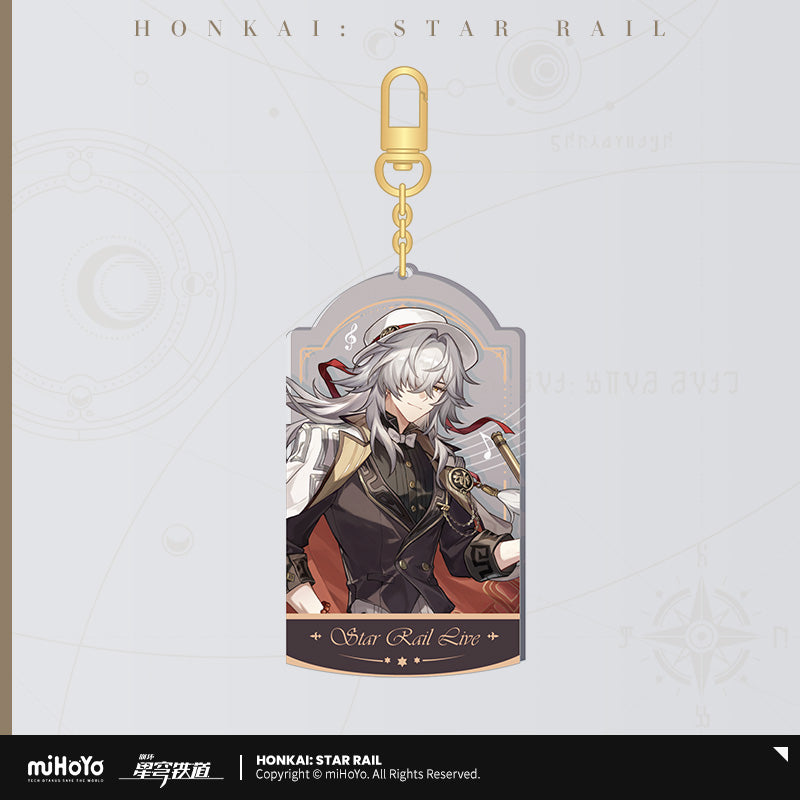 Honkai: Star Rail Acrylic Pendant Star Rail LIVE Series