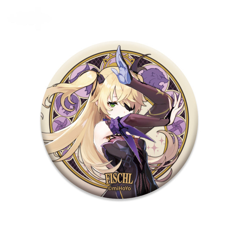 Genshin Impact Badge Mondstadt Theme