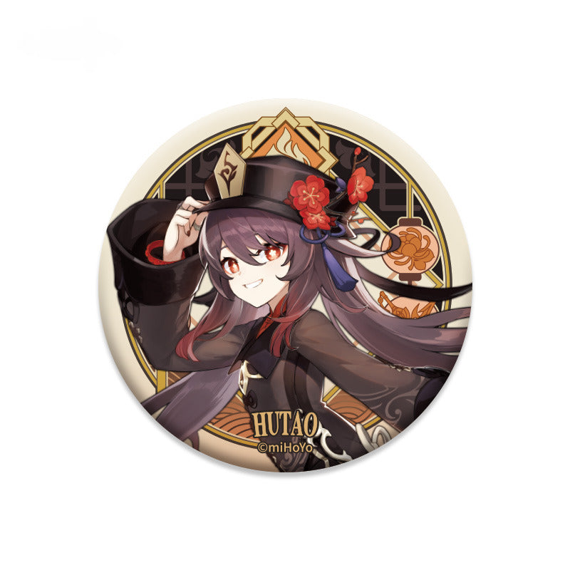 Genshin Impact Badge Liyue Harbor Theme
