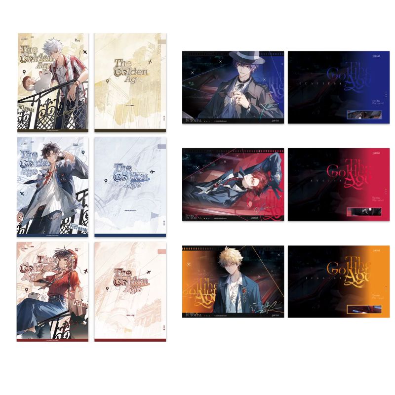 Link Click postcard,The golden age series