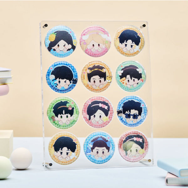 ZJSTV Keep Running Official Merch – Benben Sparkle Badge (Blind Box Edition)