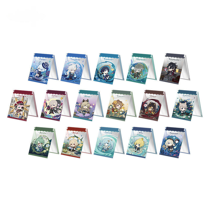 Genshin Impact Acrylic Folding Mirror Starlight Letter Series