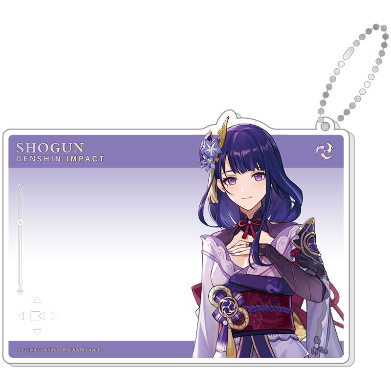 Genshin Impact Character Acrylic Group Photo Card Anniversary Celebration Series