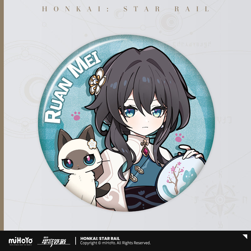 Honkai: Star Rail Badge Little Kitten Series
