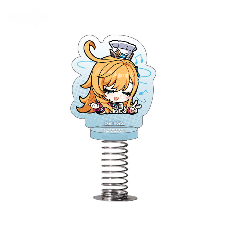 Genshin Impact Acrylic Bobblehead Standee Q Version Emoticon Series