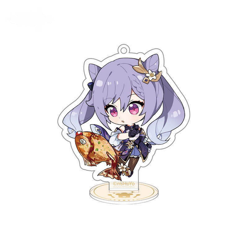 Genshin Impact Character Acrylic Mini Standee Yummy Party Theme