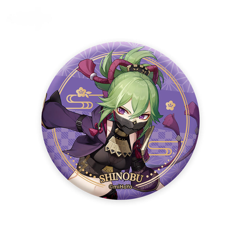 Genshin Impact Character Badge Inazuma City Theme