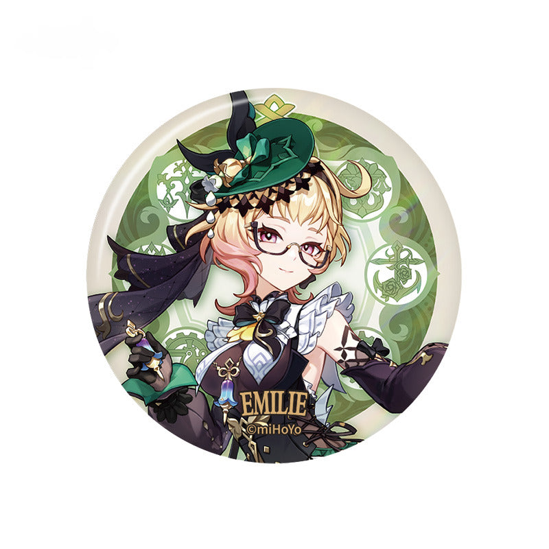 Genshin Impact Badge Fontaine Court Theme