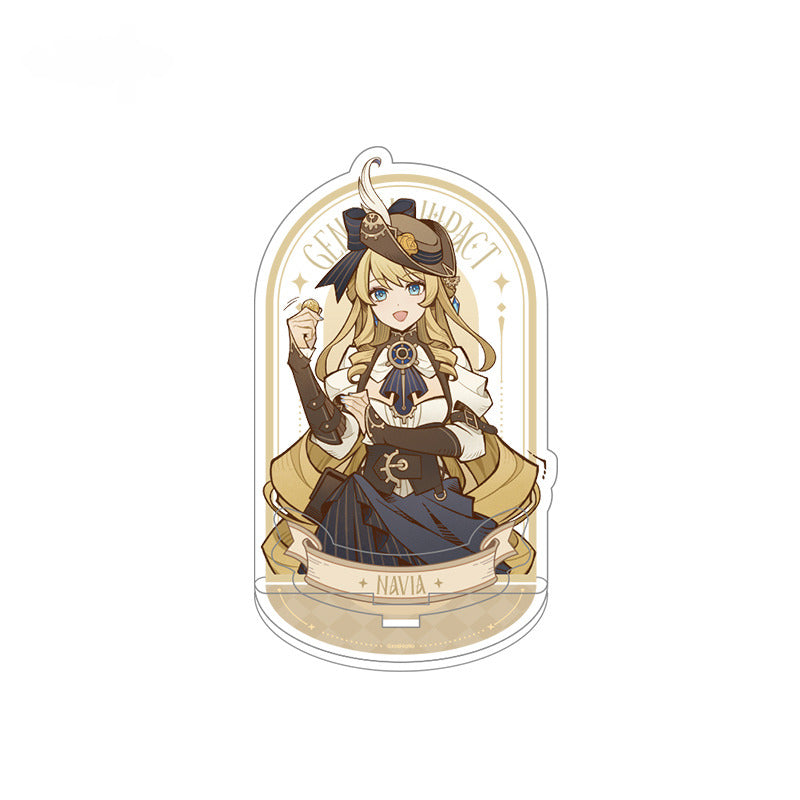 Genshin Impact Badge Standee Fridge Magnet Hunt the Shadow Series