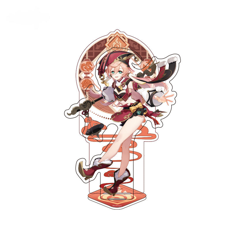 Genshin Impact Character Acrylic Standee Liyue Harbor Theme