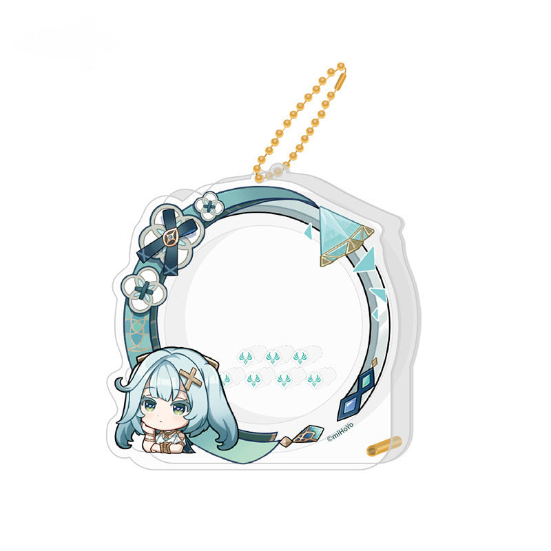 Genshin Impact Badge Acrylic Storage Cover