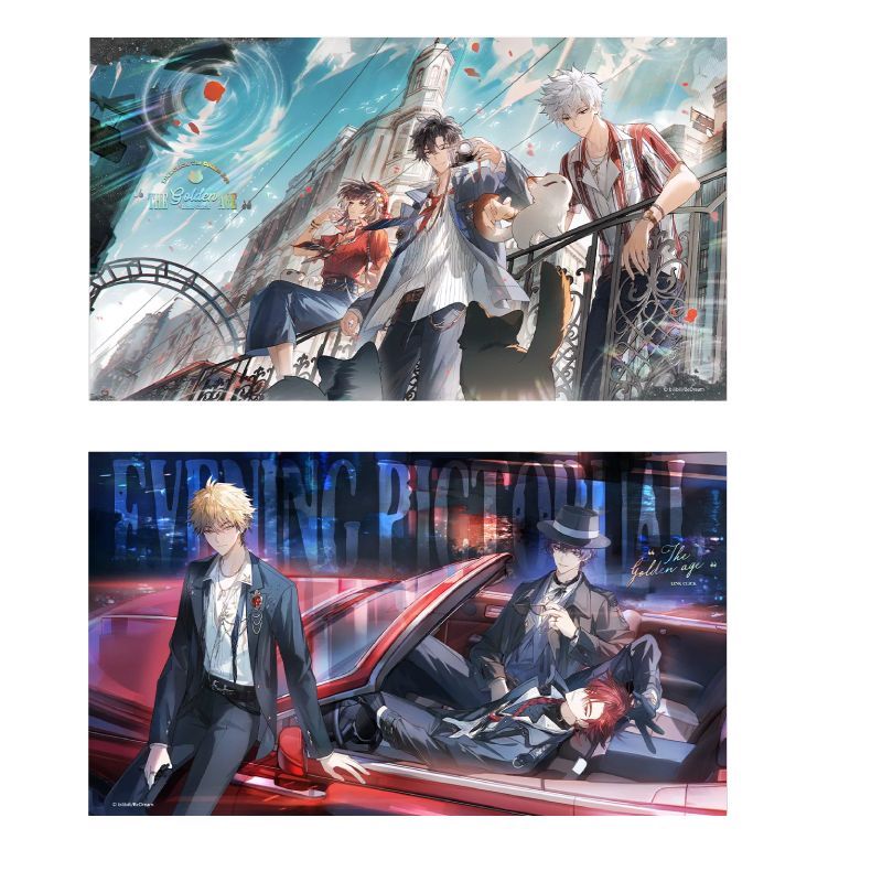 Link Click The Golden Age Shikishi Art Board, 140×245mm