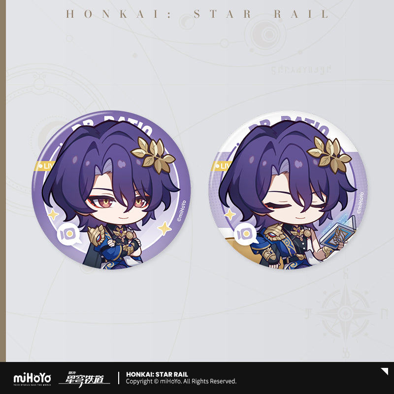Honkai: Star Rail Badge Set Owlbert's Reception Room Series
