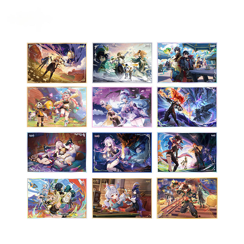 Genshin Impact Acrylic Colored Paper
