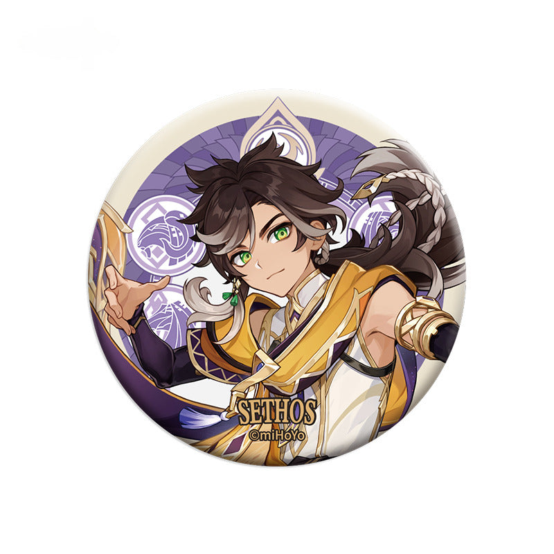 Genshin Impact Character Badge Sumeru City Theme