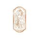 Genshin Impact 6th Anniversary Celebration Series Mirror Badge Standee Card