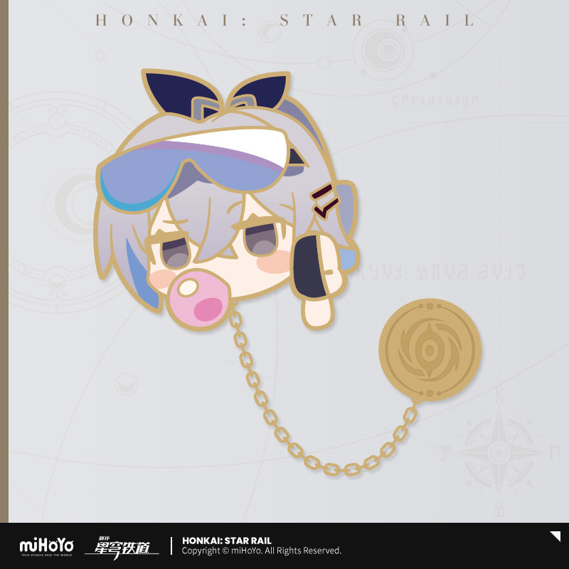 Honkai: Star Rail Metal Badge Pom - Pom Exhibition Hall Series