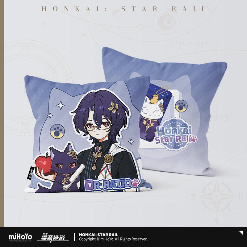 Honkai: Star Rail Square Pillow Little Kitten Series