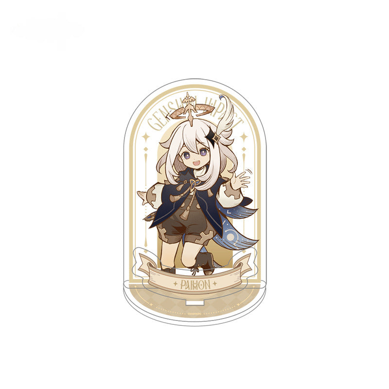 Genshin Impact Badge Standee Fridge Magnet Hunt the Shadow Series