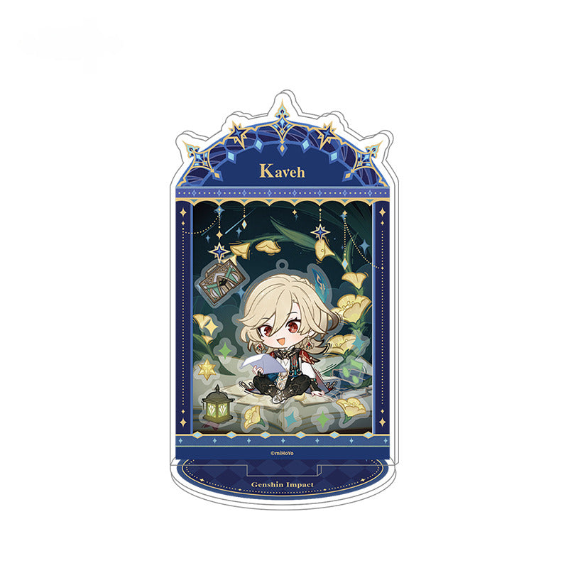 Genshin Impact Acrylic Shaker Set Stand Starlight Letter Series