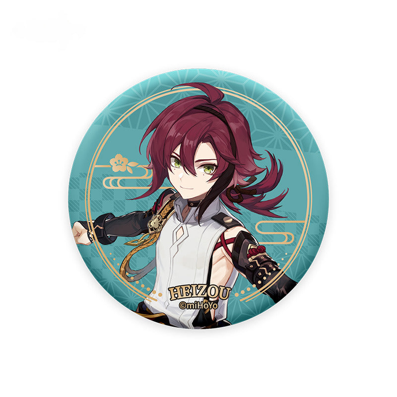 Genshin Impact Character Badge Inazuma City Theme