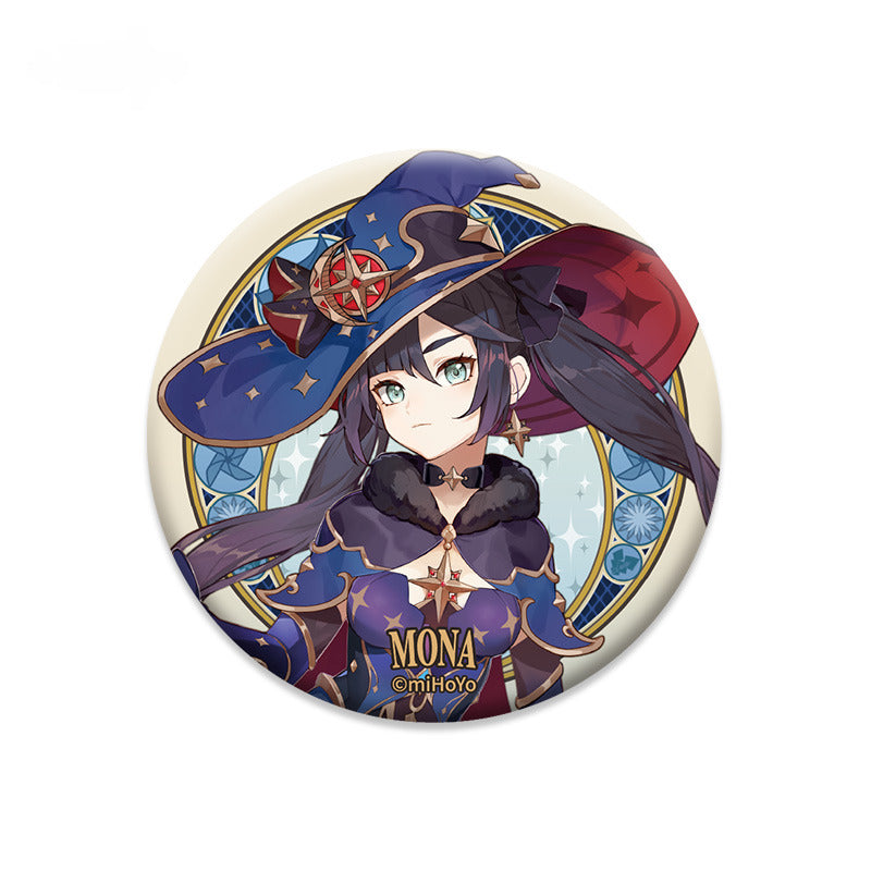 Genshin Impact Badge Mondstadt Theme