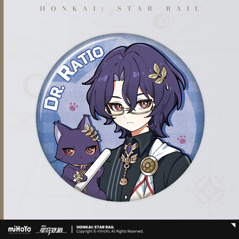 Honkai: Star Rail Badge Little Kitten Series