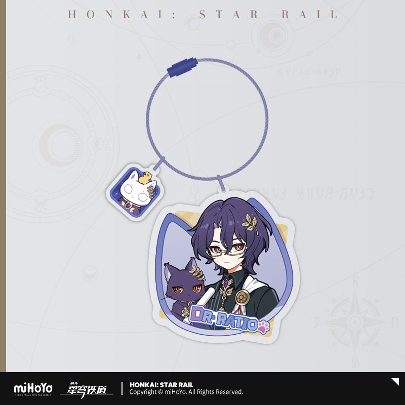 Honkai: Star Rail Acrylic Pendant Little Kitten Series