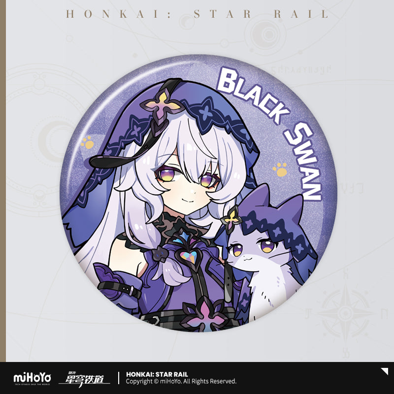 Honkai: Star Rail Badge Little Kitten Series