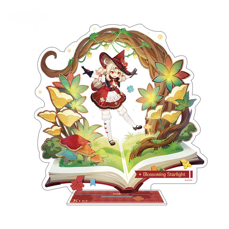 Genshin Impact Badge Standee Teyvat Style Series