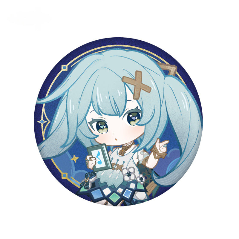 Genshin Impact Badge Starlight Letter Series