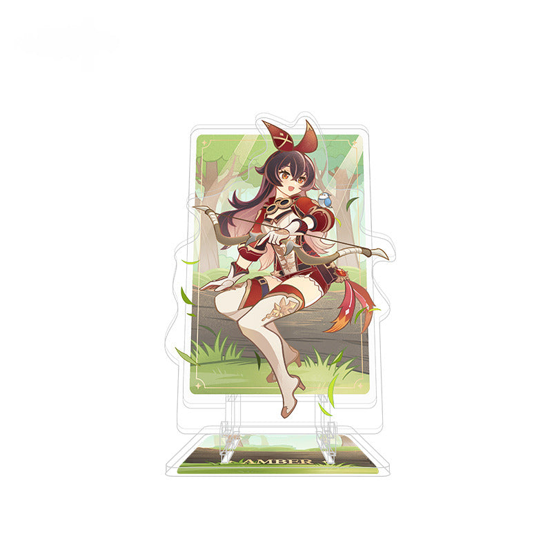 Genshin Impact Acrylic Phone Stand Genius Invokation TCG Tournament Series