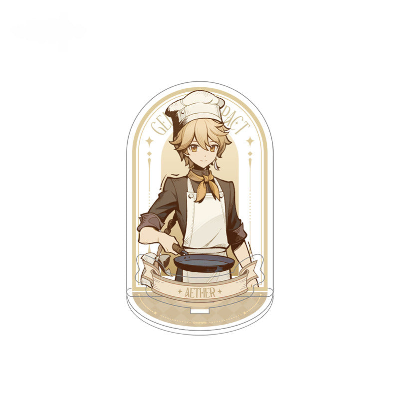 Genshin Impact Badge Standee Fridge Magnet Hunt the Shadow Series