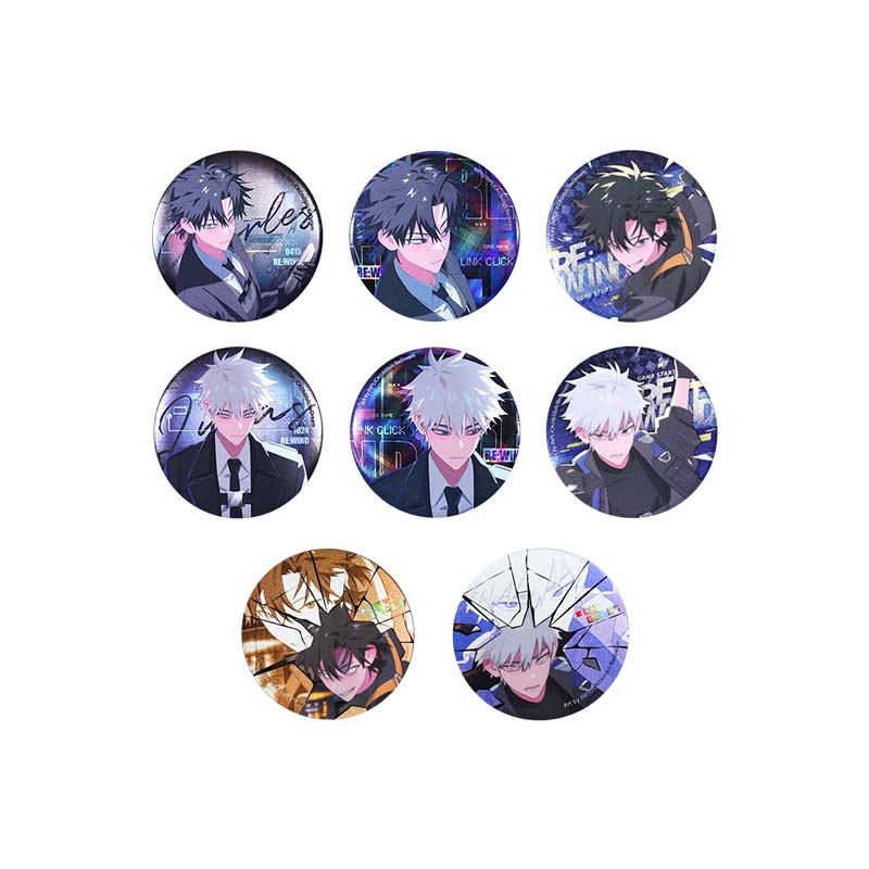 Link Click M.O.D RE:WIND Reflective Badge Blind Box