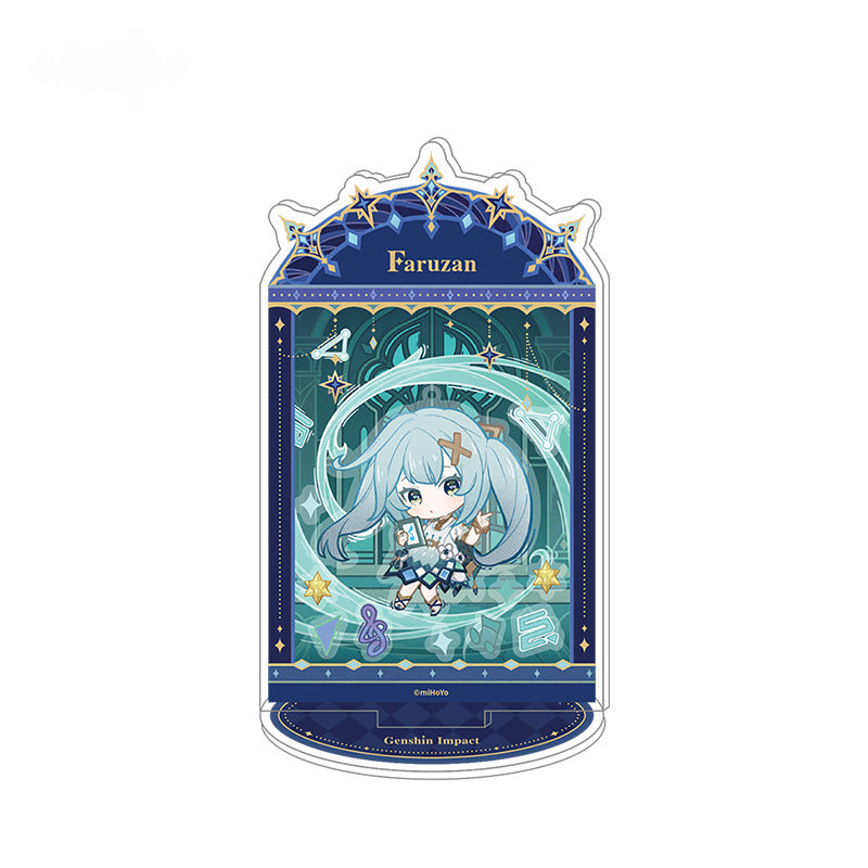 Genshin Impact Acrylic Shaker Set Stand Starlight Letter Series