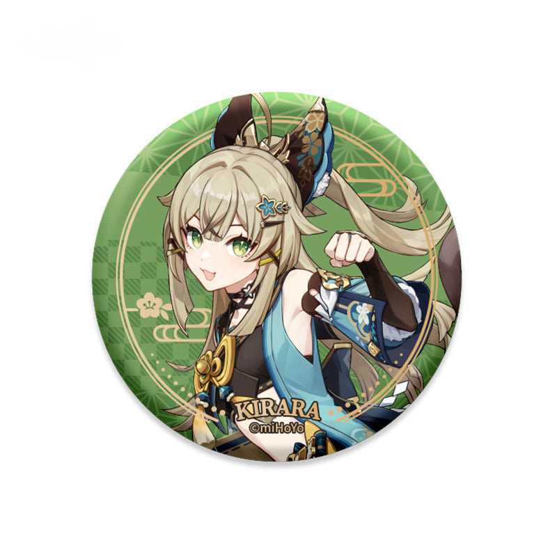Genshin Impact Character Badge Inazuma City Theme