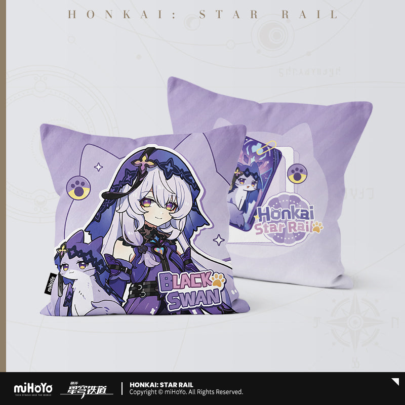 Honkai: Star Rail Square Pillow Little Kitten Series