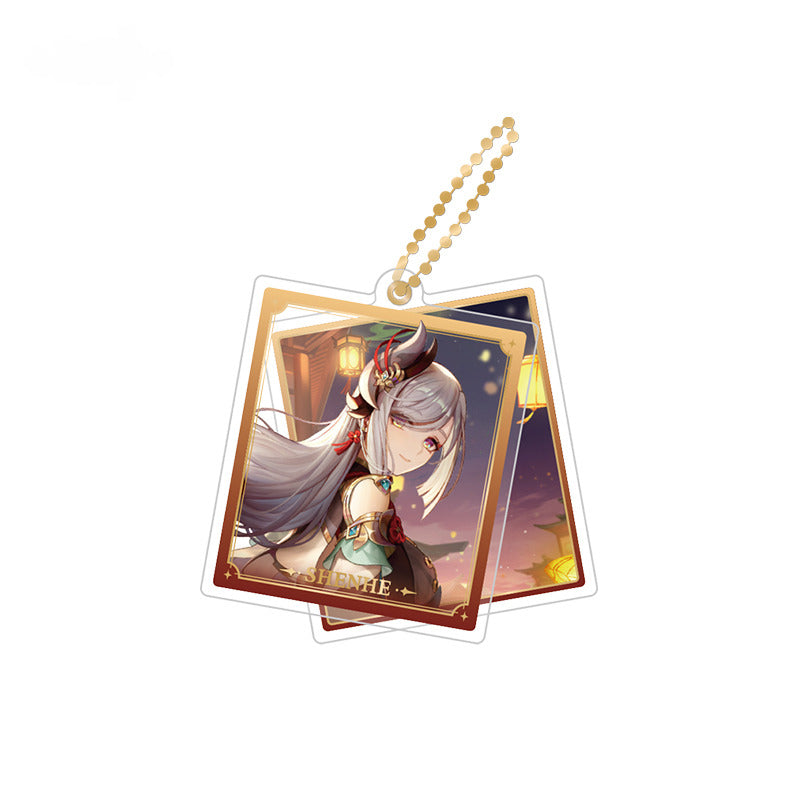 Genshin Impact Double Panel Acrylic Pendant