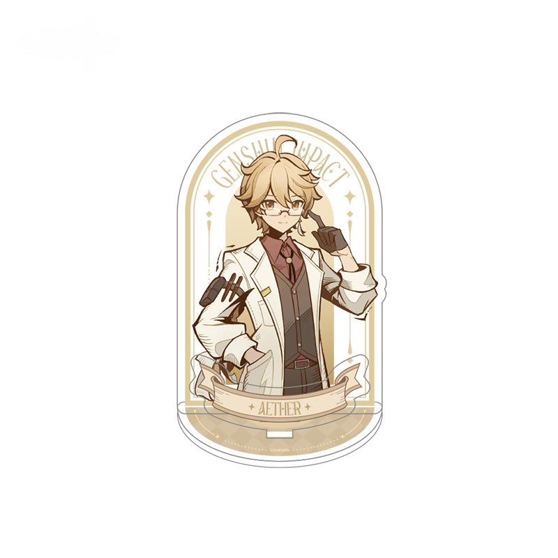 Genshin Impact Badge Standee Fridge Magnet Hunt the Shadow Series