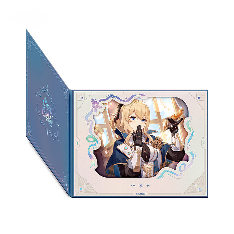 Pre-order Genshin Impact Flip Style Flower Window Colored Paper 2025 Day of Destiny Series