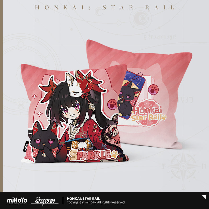 Honkai: Star Rail Square Pillow Little Kitten Series