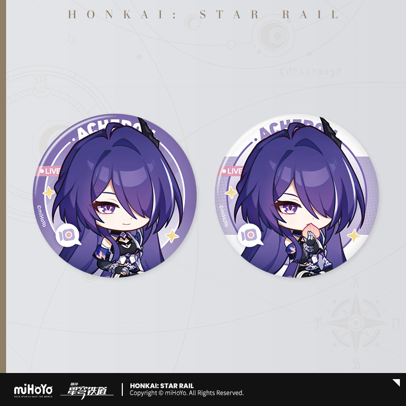 Honkai: Star Rail Badge Set Owlbert's Reception Room Series