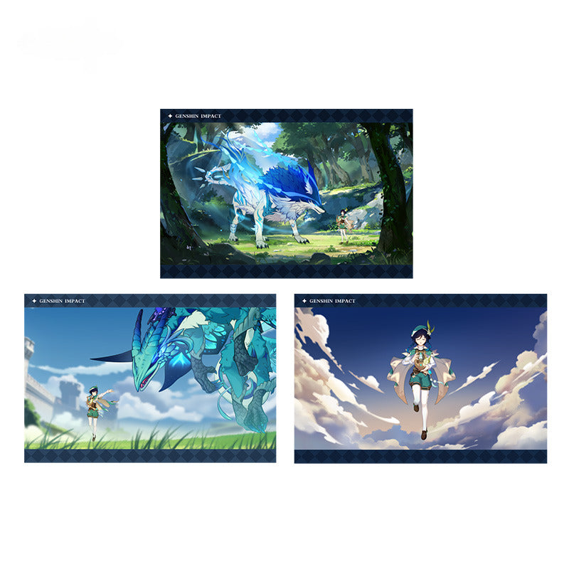 Genshin Impact Photo Card Album Character PV Series