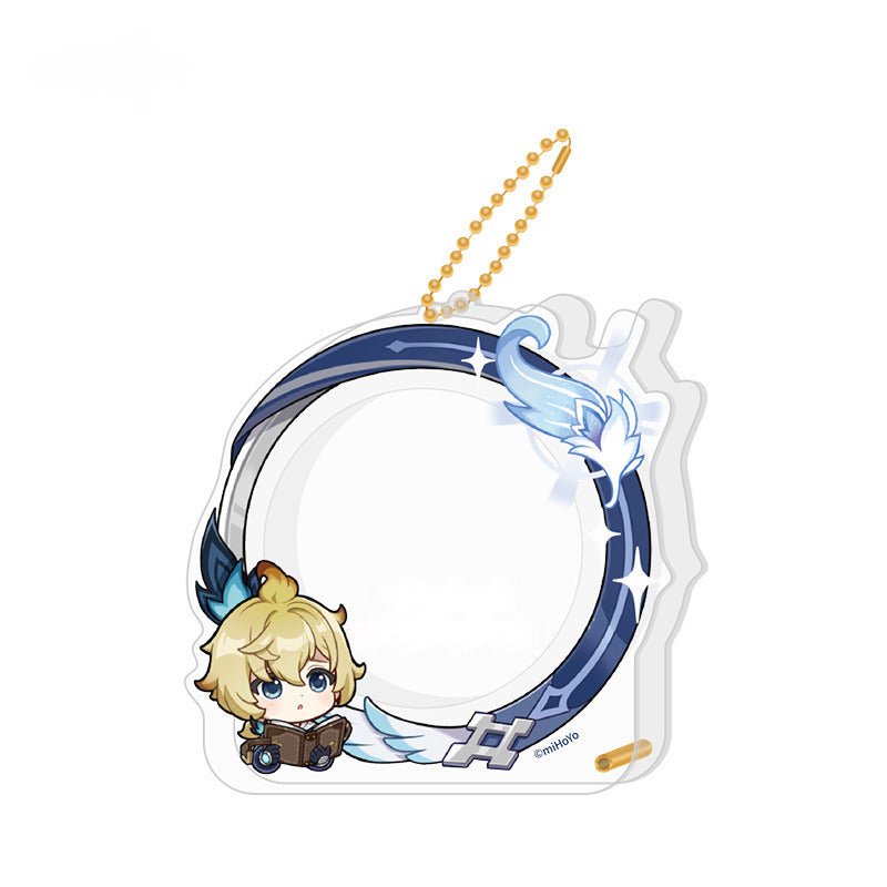Genshin Impact Badge Acrylic Storage Cover