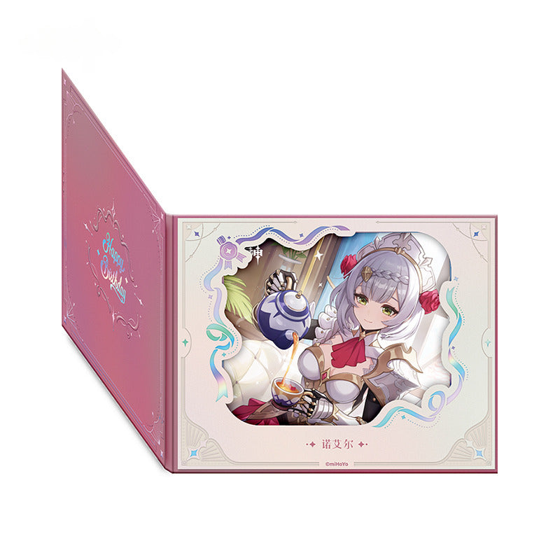 Pre-order Genshin Impact Flip Style Flower Window Colored Paper 2025 Day of Destiny Series