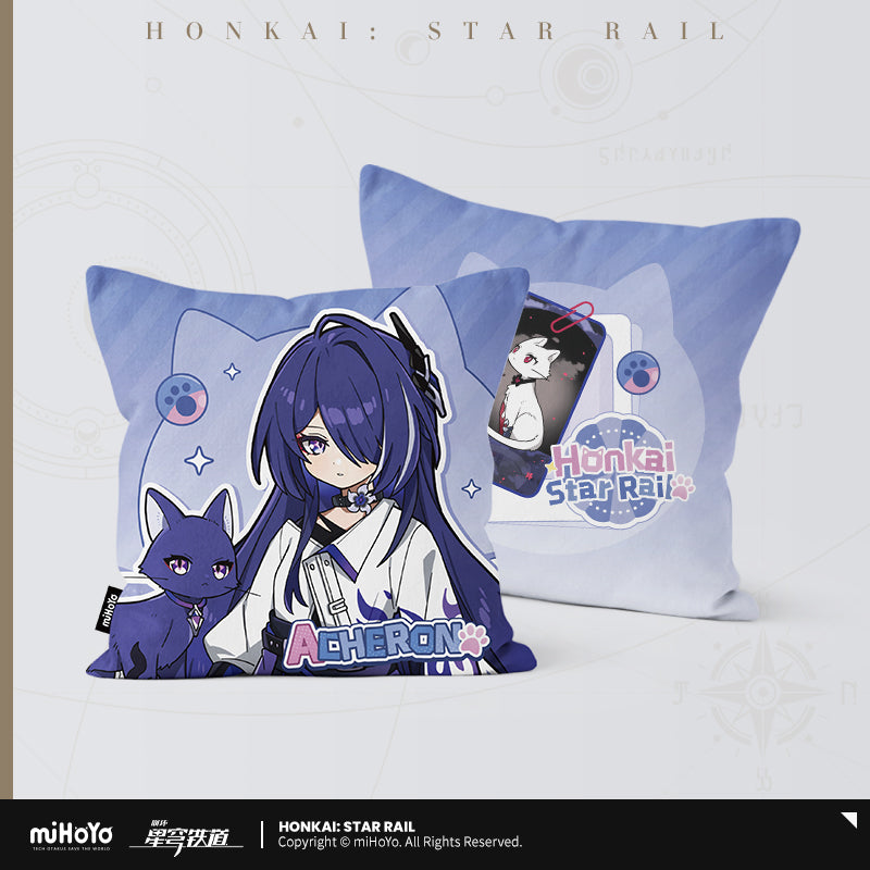 Honkai: Star Rail Square Pillow Little Kitten Series