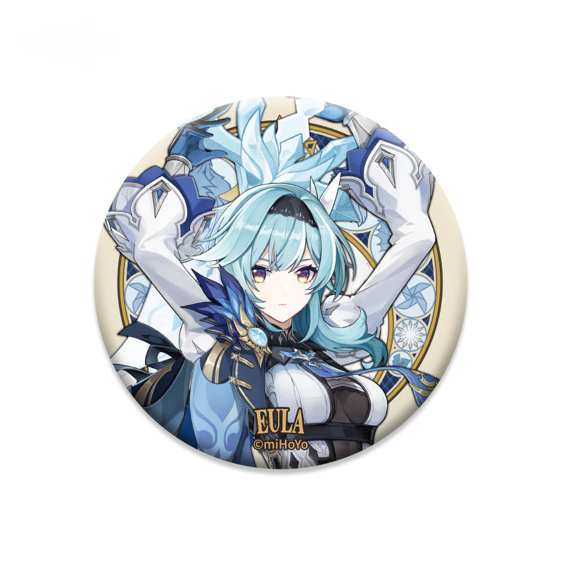 Genshin Impact Badge Mondstadt Theme