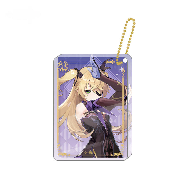 Genshin Impact Character Thick Acrylic Pendant