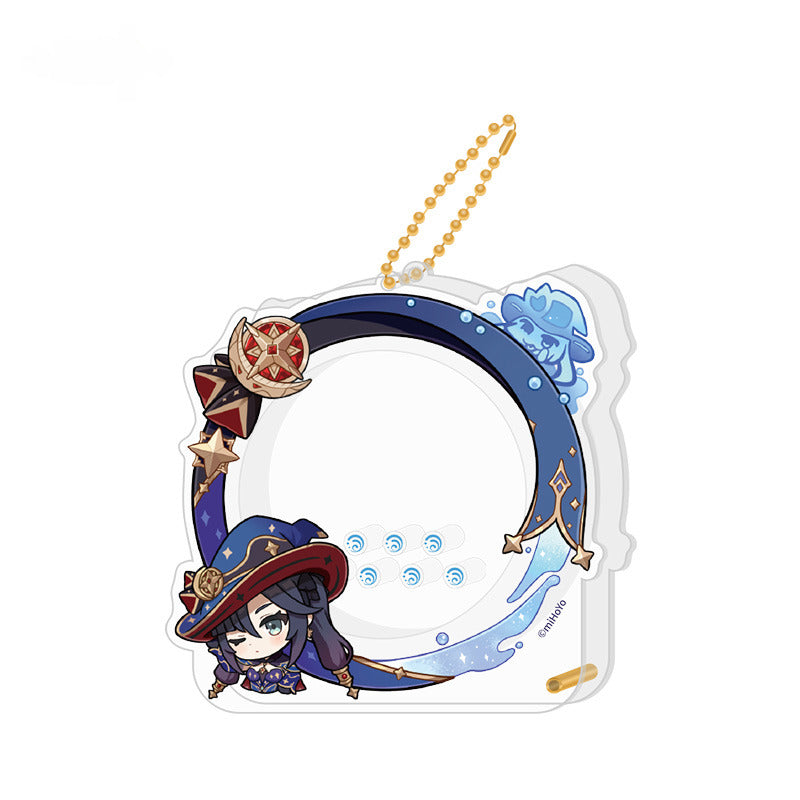 Genshin Impact Badge Acrylic Storage Cover
